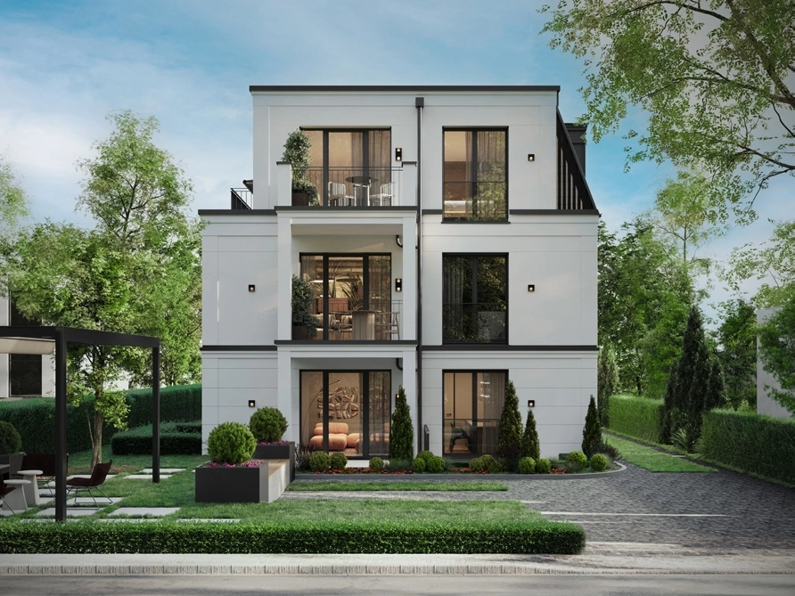 Neubau-Mehrfamilienhaus in Hamburg-Hummelsbüttel, Alte Landstraße 119